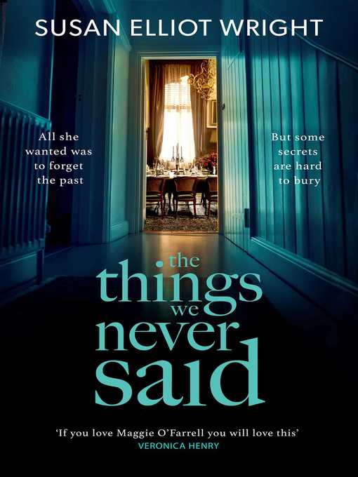 Title details for The Things We Never Said by Susan Elliot Wright - Wait list